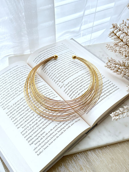 8435JN -  Kathryn Gold Filled Choker