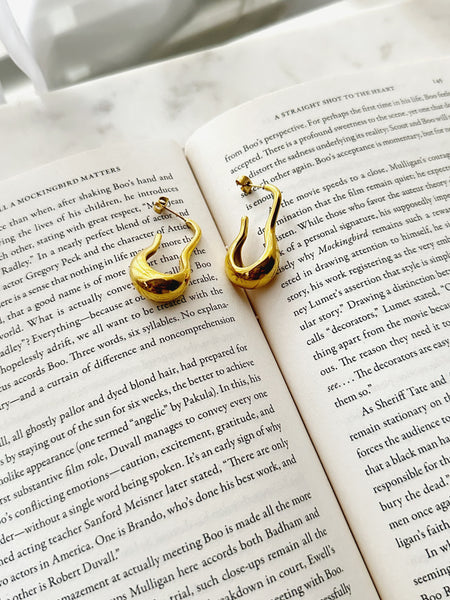 8454JE - Olie Gold Filled Earrings