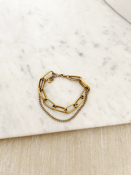 8810JB - Giana Chain Gold Filled Bracelet