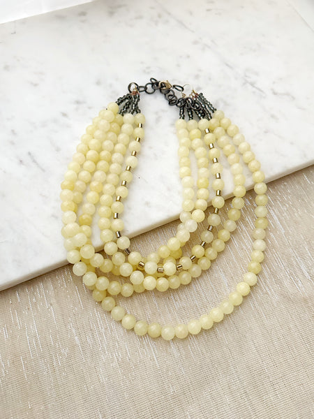 8806JN.b - Zahara Necklace in Yellow