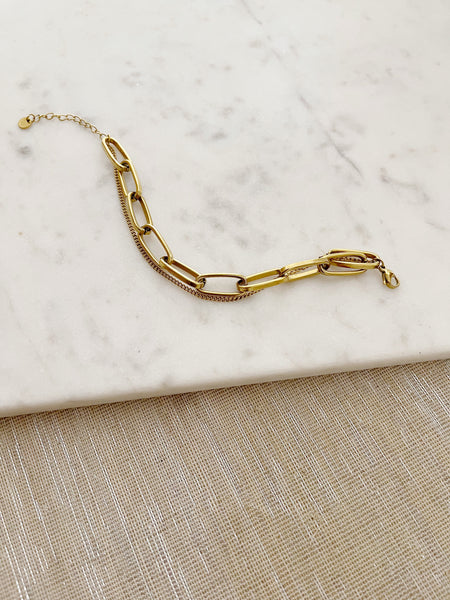 8810JB - Giana Chain Gold Filled Bracelet